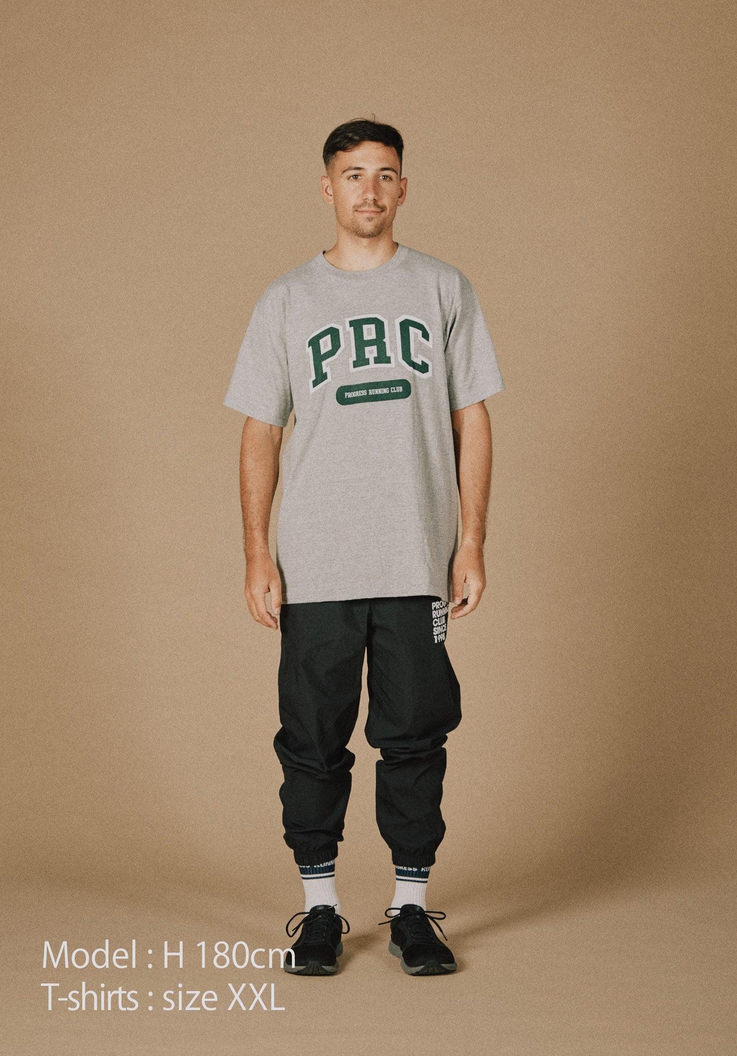 "TRIPLE-ARCH" S/SLV Tee (OPEN-END COTTON YARN)