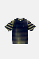 ''BADGE LOGO MULTI STRIPE'' S/SLV T