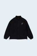 EMBROIDERY REVERSIBLE NYLON/FLEECE JACKET