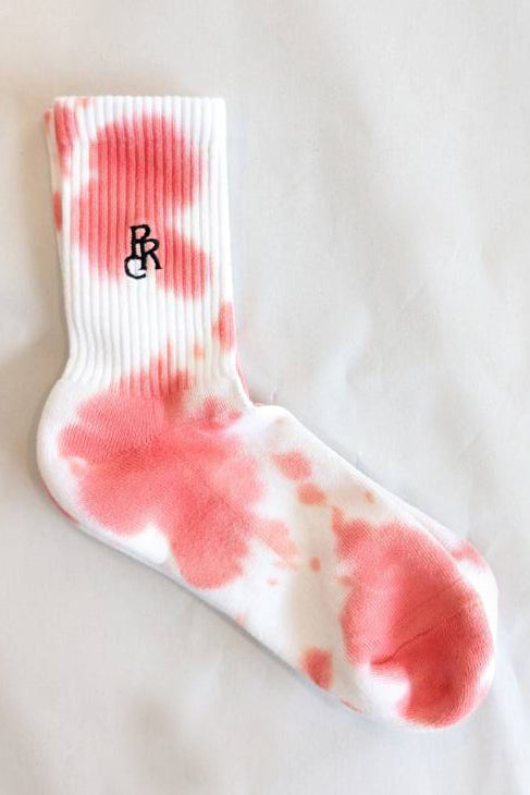 BADGE LOGO TIE DYE SOCKS