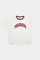 "PROGRESS" Water absorb & Quick Dry RINGER S/SLV Tee