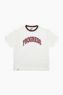 "PROGRESS" Water absorb & Quick Dry RINGER S/SLV Tee